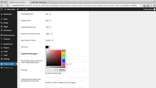 WooCommerce product slider / carousel WordPress plugin - Admin panel overview смотреть онлайн