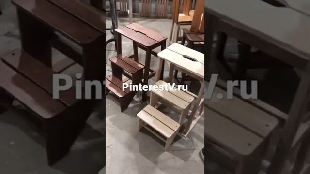 Стул-лесенка. Лестница на кухню. Барный стул. смотреть онлайн