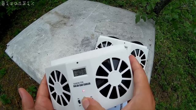 Вентилятор для авто от жары в салоне | мини климат контроль | смотреть онлайн