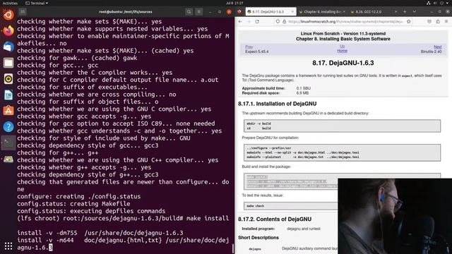 Linux From Scratch Live Build (Chapter 8 Build PT1) смотреть онлайн