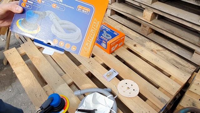 Обзор пневмошлифмашинки MIOL 81-647 смотреть онлайн