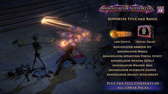 Path of Exile: Annihilator Supporter Pack смотреть онлайн