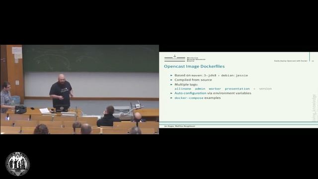 Easily deploy Opencast with Docker смотреть онлайн