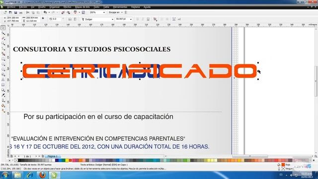 Diseño de Certificado o Diploma en CorelDraw Capitulo 13 con JuanKING смотреть онлайн