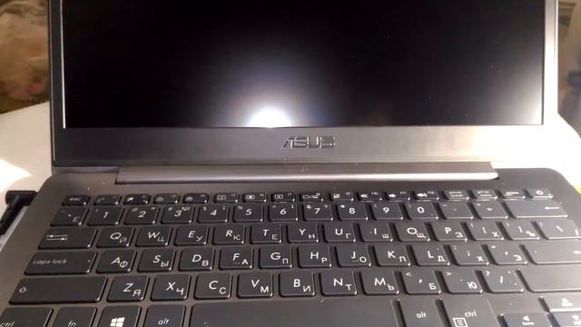 Boot меню ASUS ZenBook UX331UA