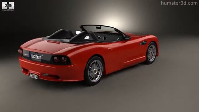 Panoz Esperante Spyder 2015 by 3D model store Humster3D.com смотреть онлайн