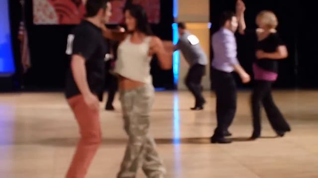 Jordan Frisbee Strip-Off (Wardrobe Malfunction) W Jessica Cox. Swing Diego 2013.