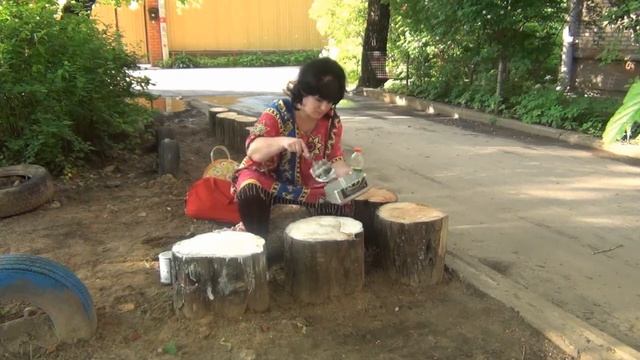 Крашу пенечки скверика рутария 13 06 13 смотреть онлайн