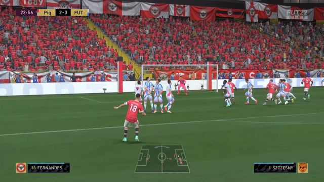 Bruno Fernandes Knuckle Ball Freekick FIFA 22 (PS5 Trophy) смотреть онлайн
