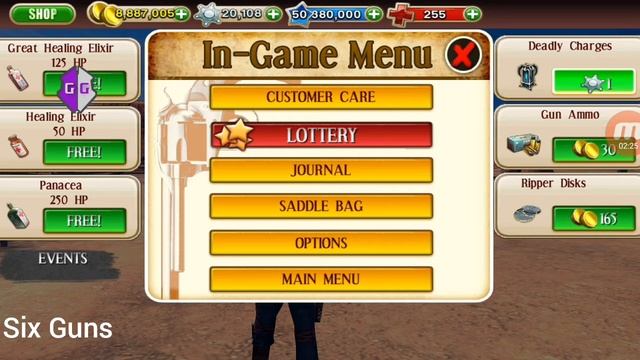 Six Guns fire rate hack with game guardian 8.26.1 смотреть онлайн