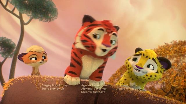 Leo and Tig - Autumn in Taiga + Winter Tale - animal cartoon смотреть онлайн