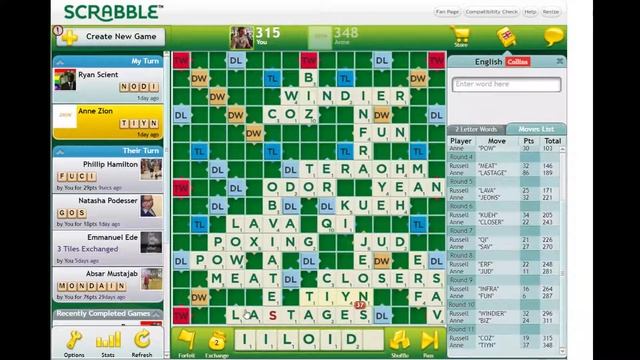 Playing Scrabble Online #235 смотреть онлайн