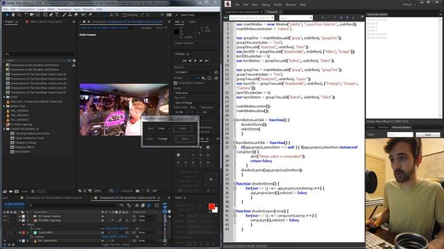 After Effects Scripting Tutorial: Layer/Item Selector смотреть онлайн