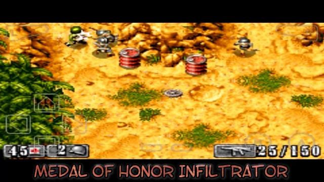 Medal Of Honor Infiltrator Android Gameplay GBA Emulation смотреть онлайн