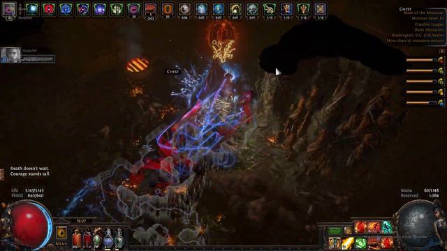PoE 3.21 - Arakaali's Fang - Maze of the Minotaur смотреть онлайн