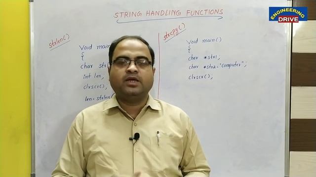 C PROGRAMMING | Part-23 | String Handling Functions | strlen() & strcpy() смотреть онлайн