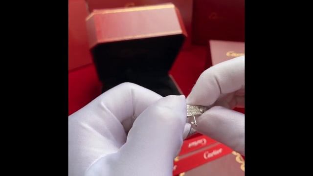Unboxing Video | Cartier Love Bracelet, Diamond-Pave White Gold, Diamonds смотреть онлайн