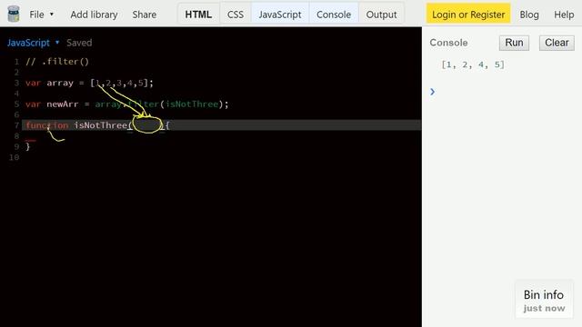 .filter() - JavaScript filter method - Understand JS смотреть онлайн