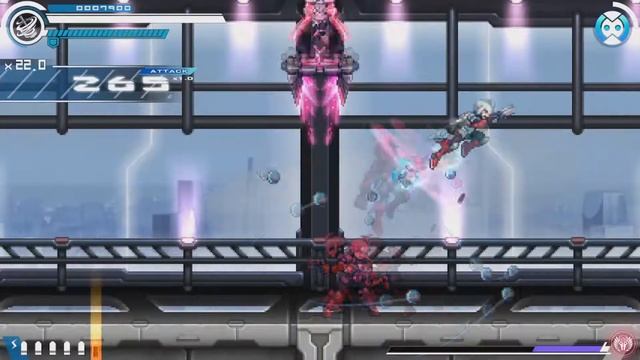 Gunvolt Chronicles Avenger iX (almost)all boss skills смотреть онлайн