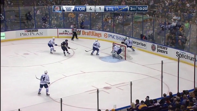 NHL . 15/16. Торонто - Сен Луис . 3 тайм НХЛ 57 декабря 2015 смотреть онлайн