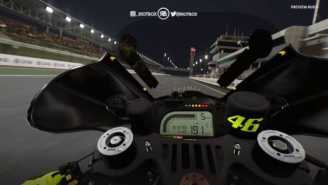 INSANE MOTOGP 21 FIRST PERSON POV GAMEPLAY! | MotoGP 21 Gameplay PC (Preview) - Rossi At Qatar