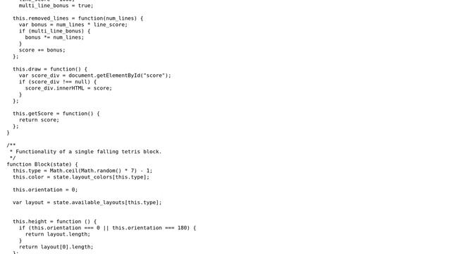 Learning the basics of JavaScript with a Tetris game смотреть онлайн