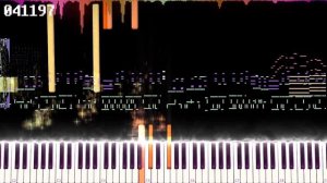 DELTARUNE - Rude Buster / Battle Combat Theme / Chapter 1 OST | Black MIDI | Impossible Piano Remix