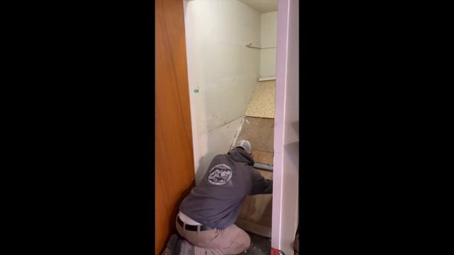 How to prep an old closet for a new furnace install: vlog 17 смотреть онлайн