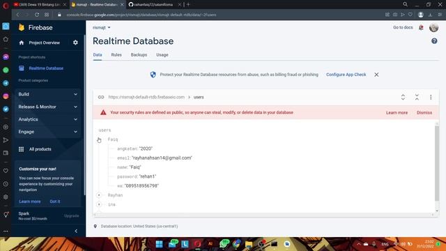 APLIKASI SALAM RISMA DENGAN JAVA - ANDROID STUDIO смотреть онлайн