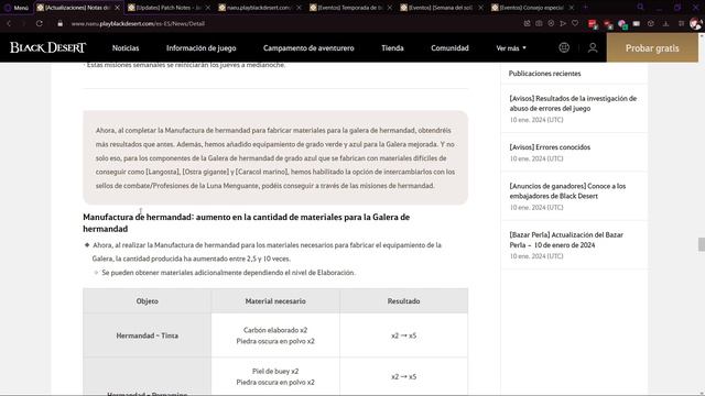 Notas del parche | Simplificación de elixires, nueva mejora a la galera y más | BDO смотреть онлайн