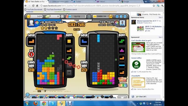 Tetris Battle T-Spins Learn How To смотреть онлайн