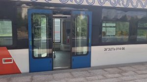 ЭГЭ2Тв-014 «Иволга-3.0» на станции Митьково (Линия D3). 3 августа 2024г.