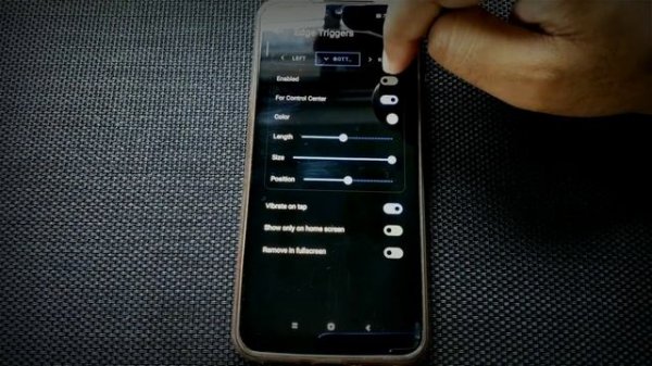 Mi control center Edge Trigger settings|How to enable Edge trigger in miui 12 control center