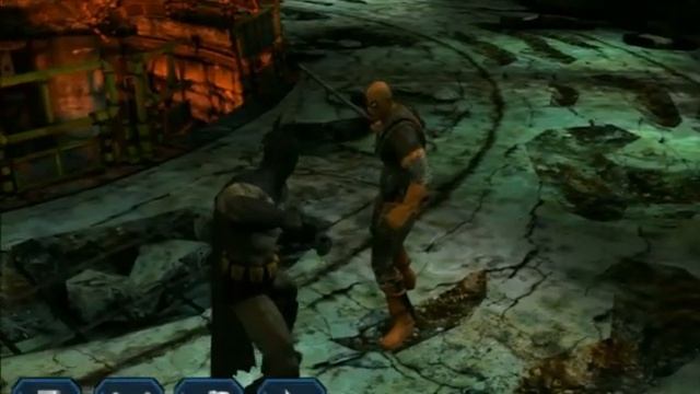 Batman Arkham City Lockdown Gameplay - Part 7 - Boss - Deathstroke | WikiGameGuides смотреть онлайн