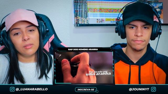 Rap dos Homens-Aranha - NEM TODO MUNDO NASCE HERÓI | NERD HITS | [React Rap Nerd] ? смотреть онлайн