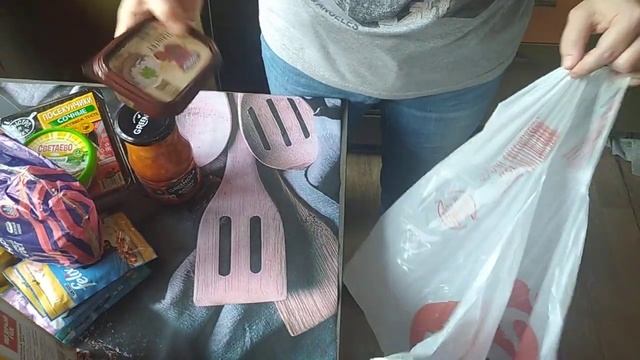 РАСПАКОВКА ПРОДУКТОВ ИЗ 