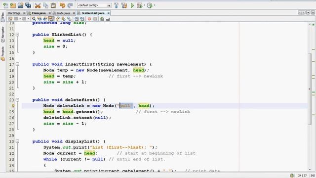Tut 004 - Single Linked List in Java _ making a single Linked List and its methods Cont'd смотреть онлайн