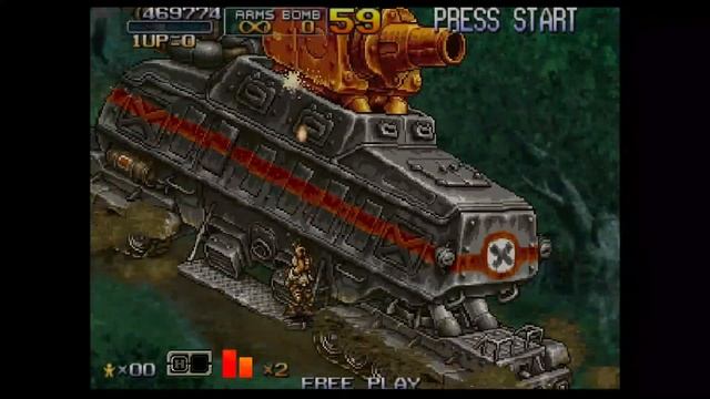 Metal Slug 6 (Metal Slug Anthology PS4) смотреть онлайн