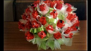 Красивые букеты из конфет