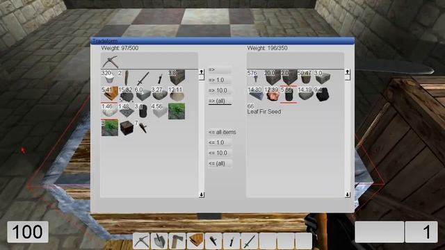 Let's Play StaudSoft's Synthetic World - Ep. 7 Official - Creating a bed and deal with plants! смотреть онлайн