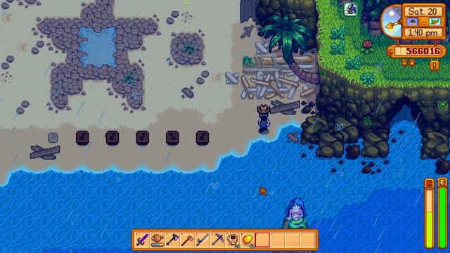 Golden nuts from Mermaid Puzzle in Ginger Island | Stardew Valley смотреть онлайн