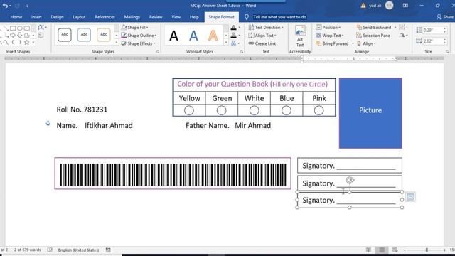 How to make a Bubble Answer Sheet in Microsoft Word 2019 смотреть онлайн