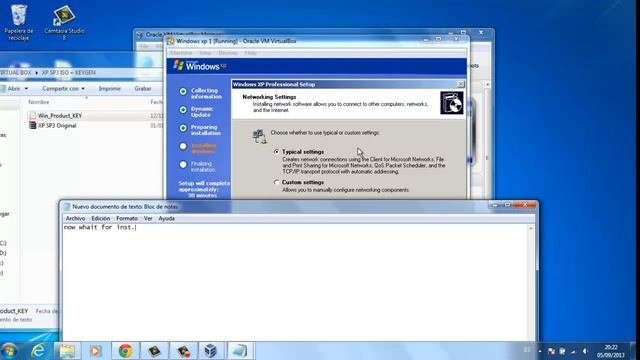 Windows Xp in VM VirtualBox смотреть онлайн