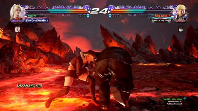 Nina vs. Bob TEKKEN 7 смотреть онлайн