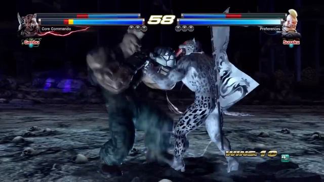 Tekken Tag 2: Preferences (Jack-6 X Armor King) vs Core Commando (King X Armor King & Jack-6) смотреть онлайн