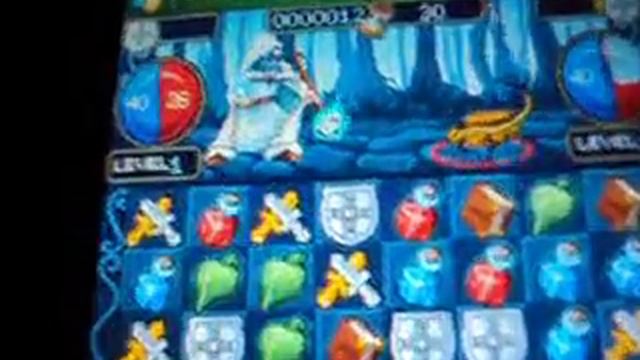 Pazzle warrior Java game смотреть онлайн