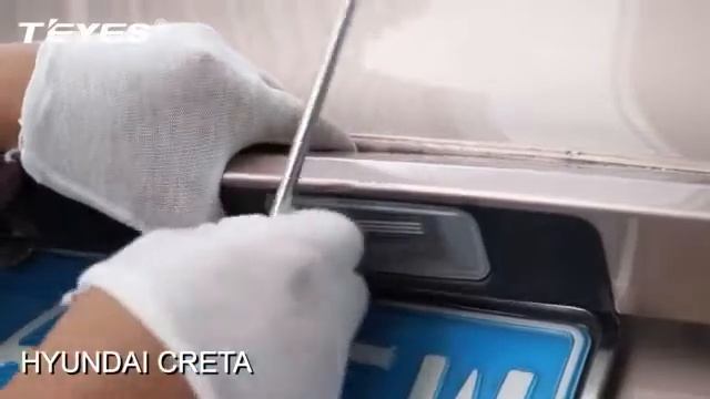 Установка магнитолы TEYES на HYUNDAI CRETA 2016-2018 смотреть онлайн