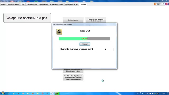 < Скандок / ScanDoc >Ford Transit 2006 замена форсунки. Часть 4. Пилотная коррекция смотреть онлайн