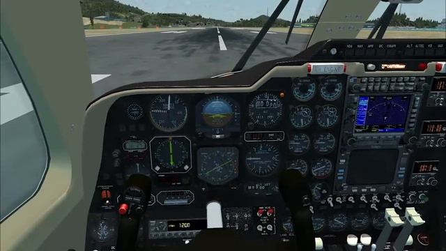 Mitsubishi MU-2B-60 Flysimware (flying In The Caribbean)