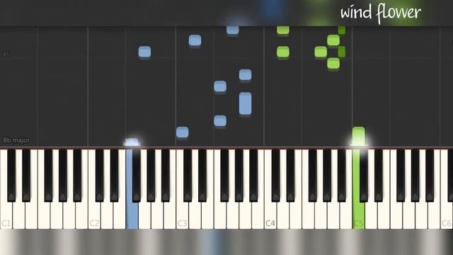 Park Seo Joon - Our tears| Hwarang | Piano tutorial смотреть онлайн